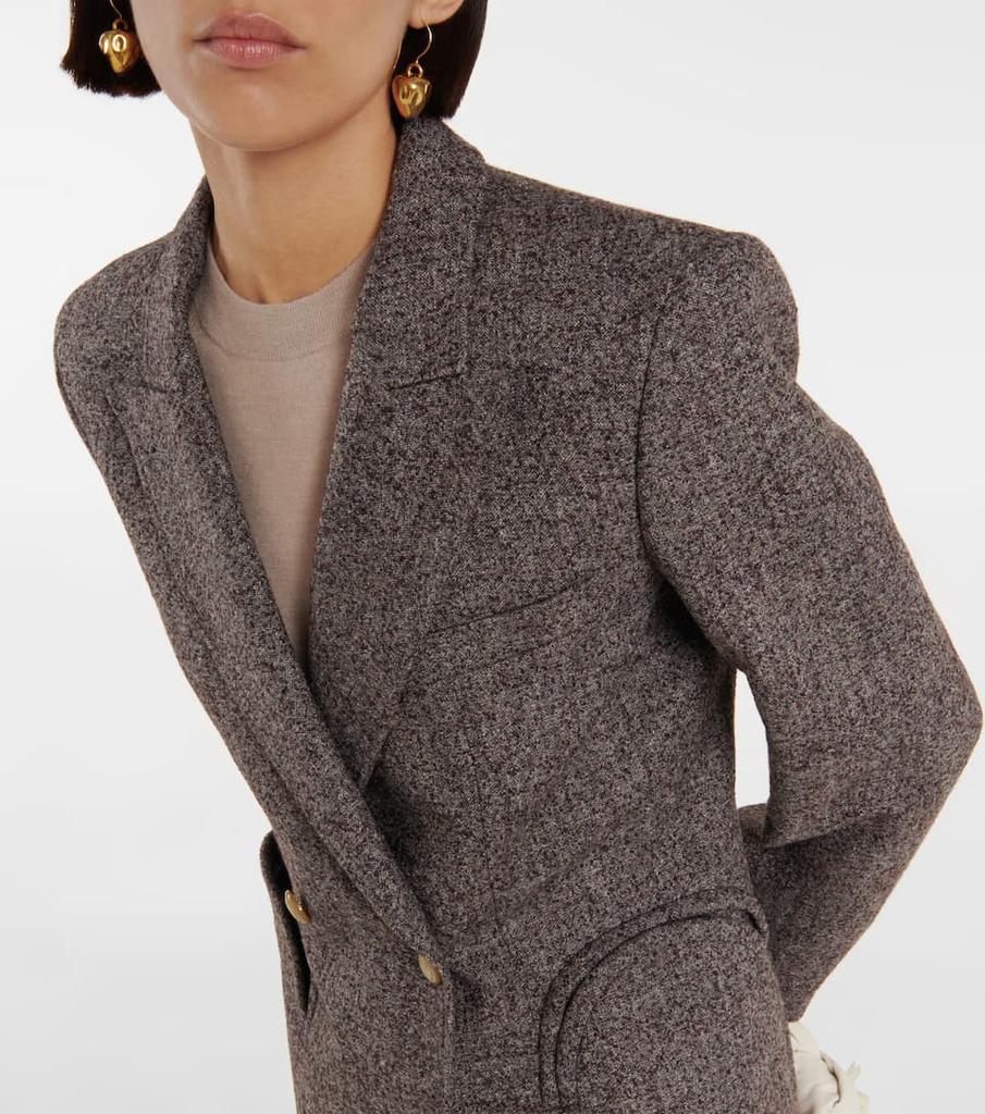 商品BLAZÉ MILANO|羊驼毛混纺西装式外套,价格¥12474,第6张图片详细描述