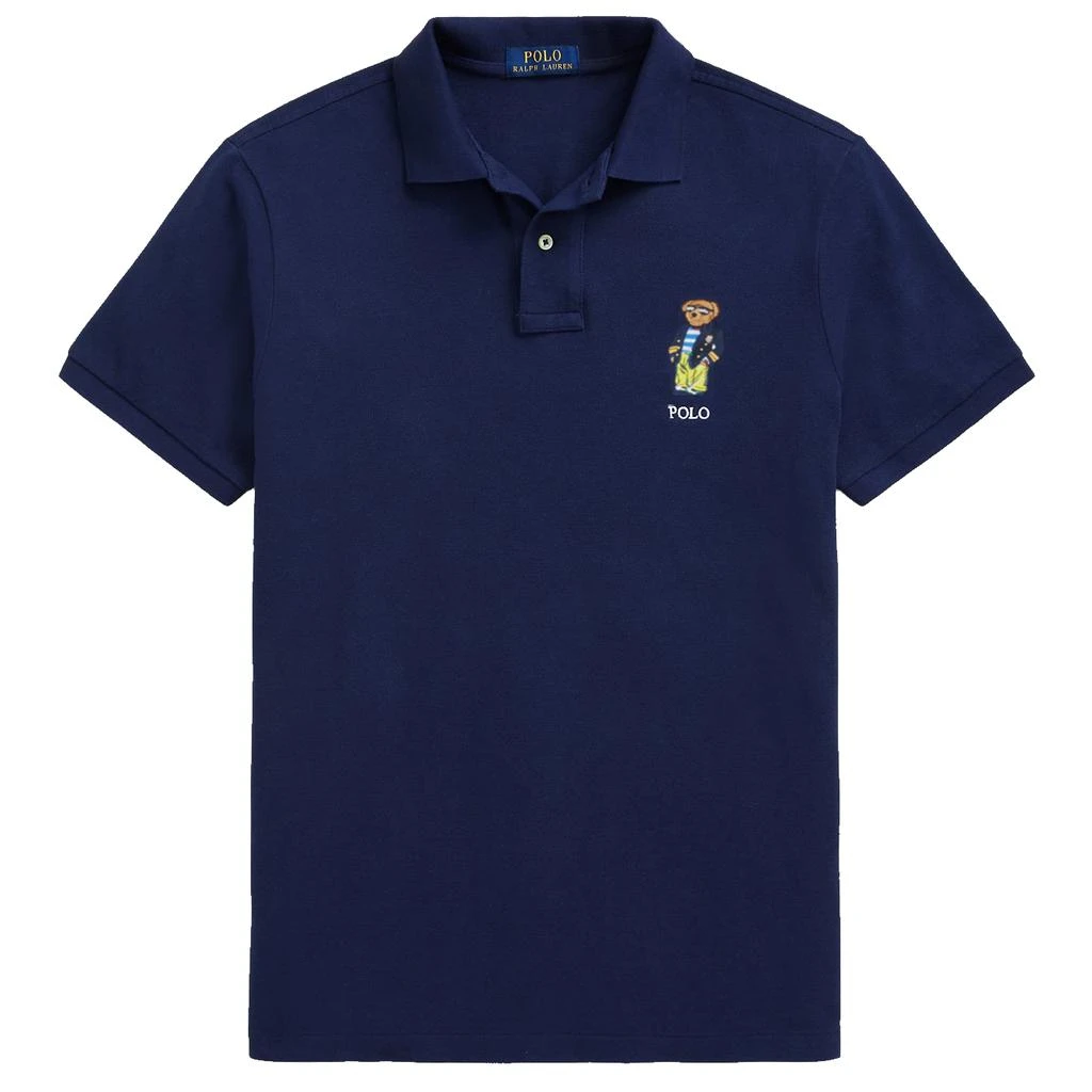 商品Ralph Lauren|Polo Ralph Lauren Regatta Bear Polo Navy,价格¥1215,第1张图片