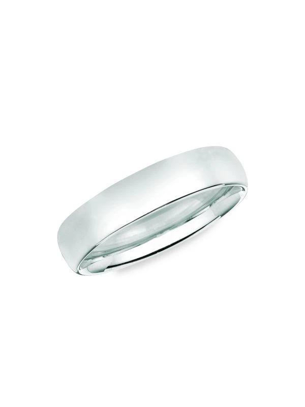 商品Saks Fifth Avenue|14K White Gold Band Ring,价格¥2037,第1张图片