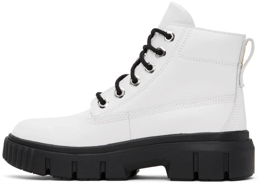 商品Timberland|White Greyfield Boots,价格¥864,第3张图片详细描述