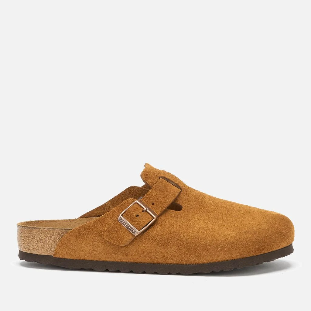 商品Birkenstock|Men's Boston Suede Mules,价格¥942,第1张图片