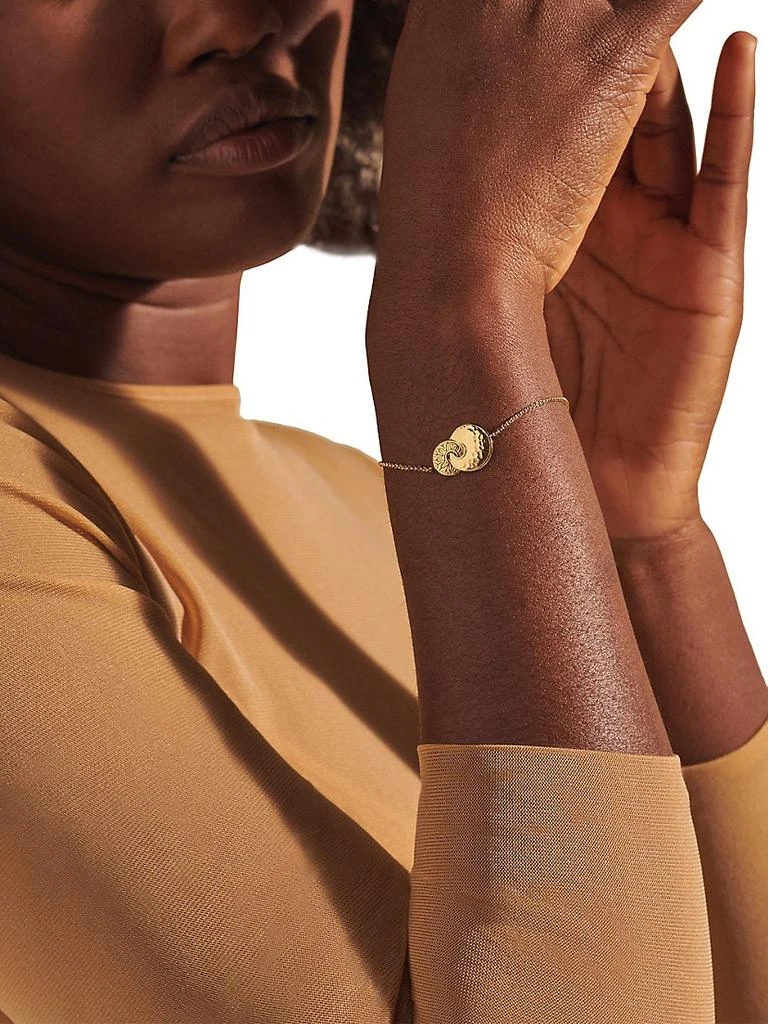 商品John Hardy|Radial 18K Gold Hammered Rolo Chain Bracelet,价格¥14925,第3张图片详细描述