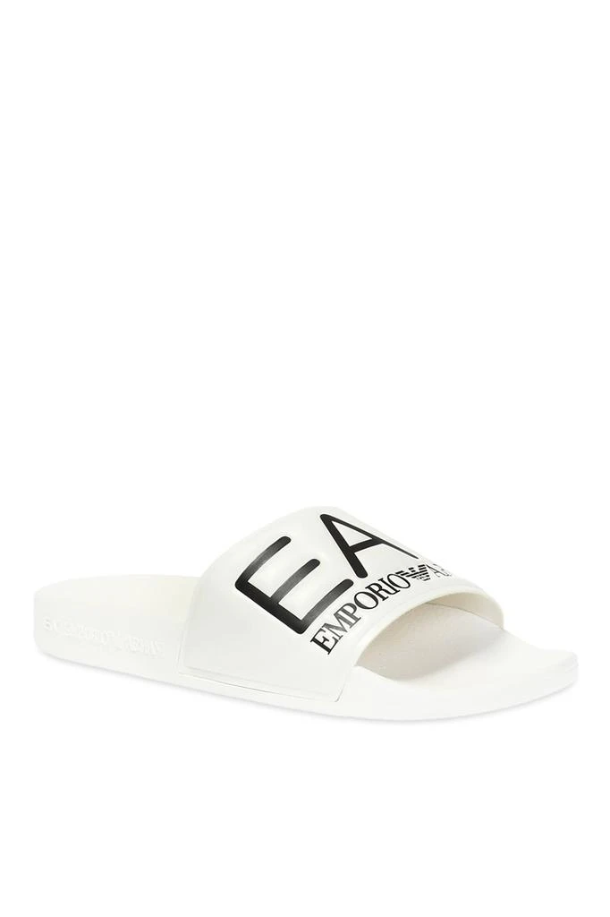 商品Emporio Armani|Logo-embossed slides,价格¥149,第4张图片详细描述