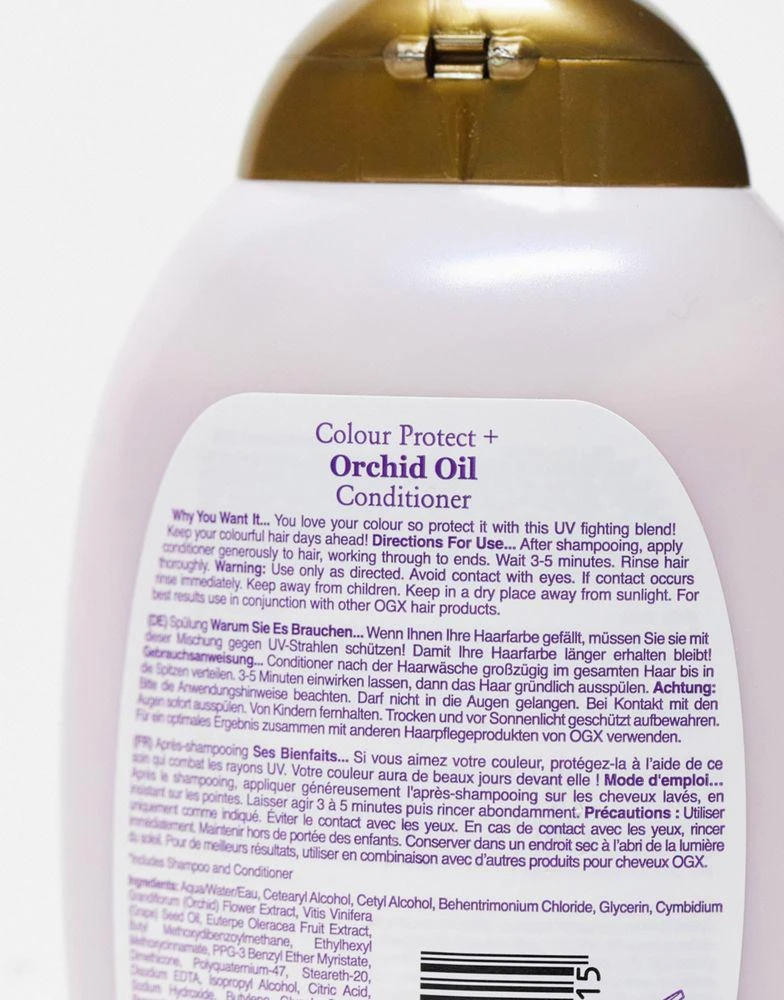 商品OGX|OGX Fade-Defying+ Orchid Oil Conditioner 385ml,价格¥70,第3张图片详细描述