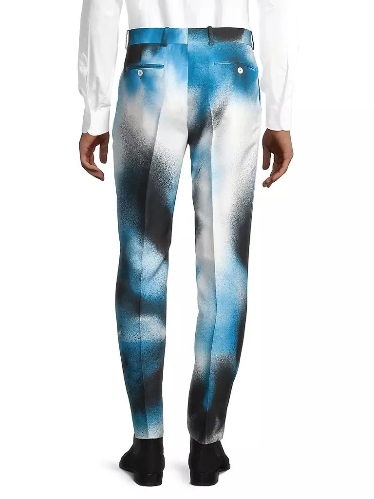 商品Alexander McQueen|Spray-Paint-Effect Woven Pants,价格¥3961,第5张图片详细描述