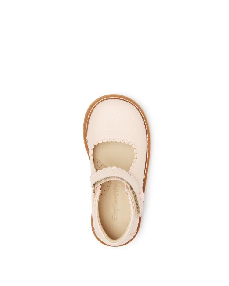 商品Elephantito|女孩(幼儿)Girls' Scalloped Mary Jane Flats - Walker, Toddler,价格¥284,第2张图片详细描述