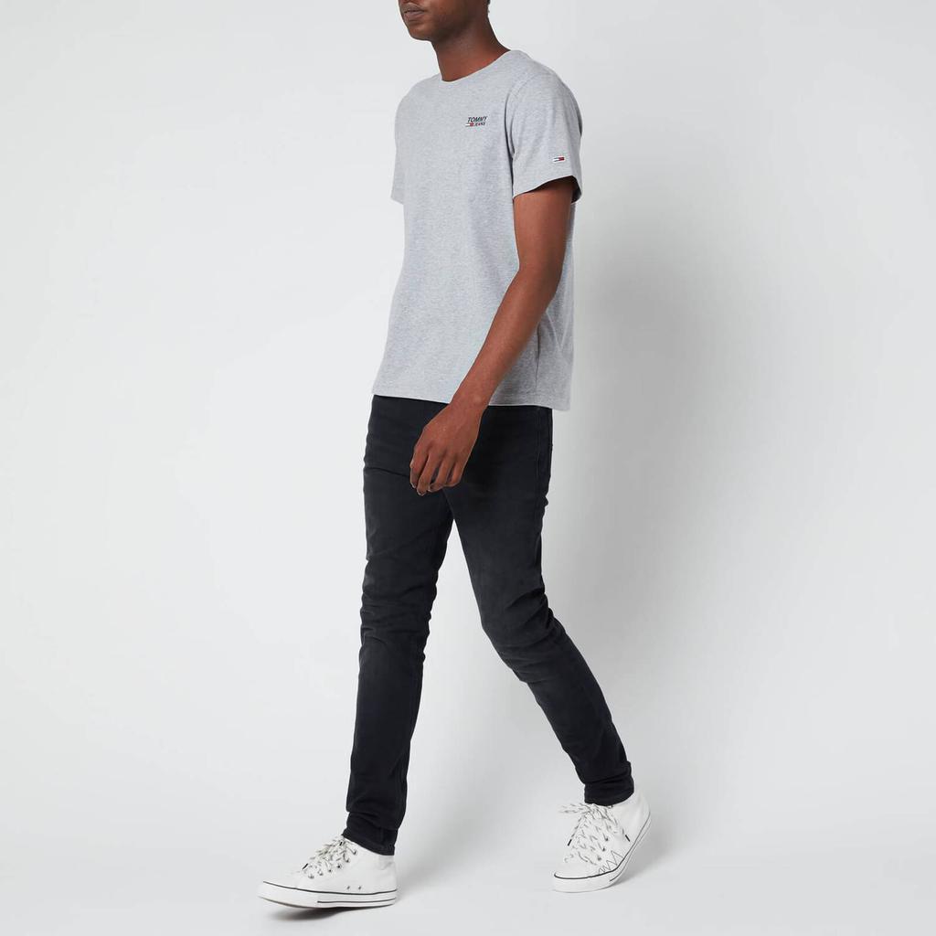 商品Tommy Hilfiger|Tommy Jeans Men's Simon Skinny Fit Jeans - Dynamic Jacob Black,价格¥558,第5张图片详细描述