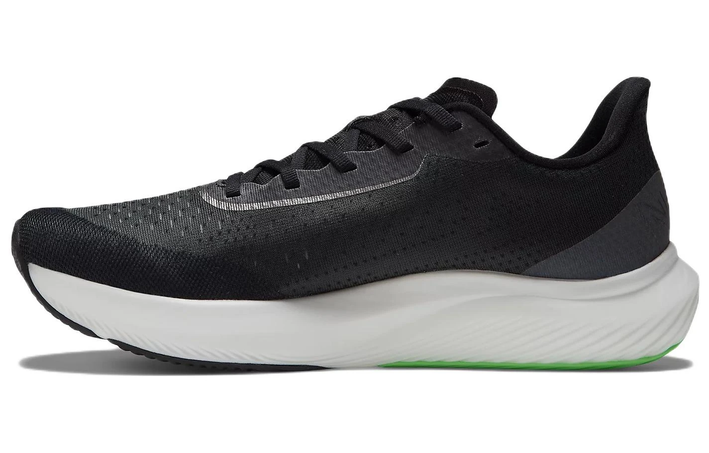 商品[国内直发] New Balance|NB FuelCell 菁英舒适 织物耐磨防滑透气轻便 低帮 训练跑步鞋 男款 黑白,价格¥475,第1张图片