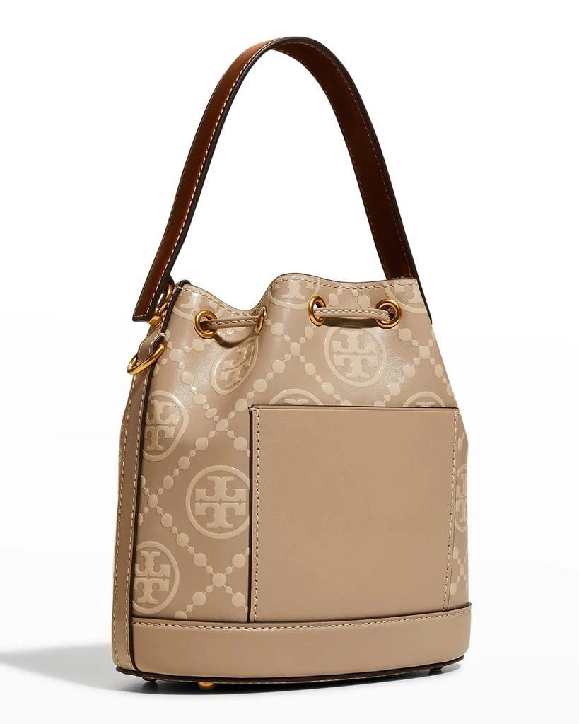 商品Tory Burch|T Monogram Embossed Bucket Bag,价格¥4392,第4张图片详细描述