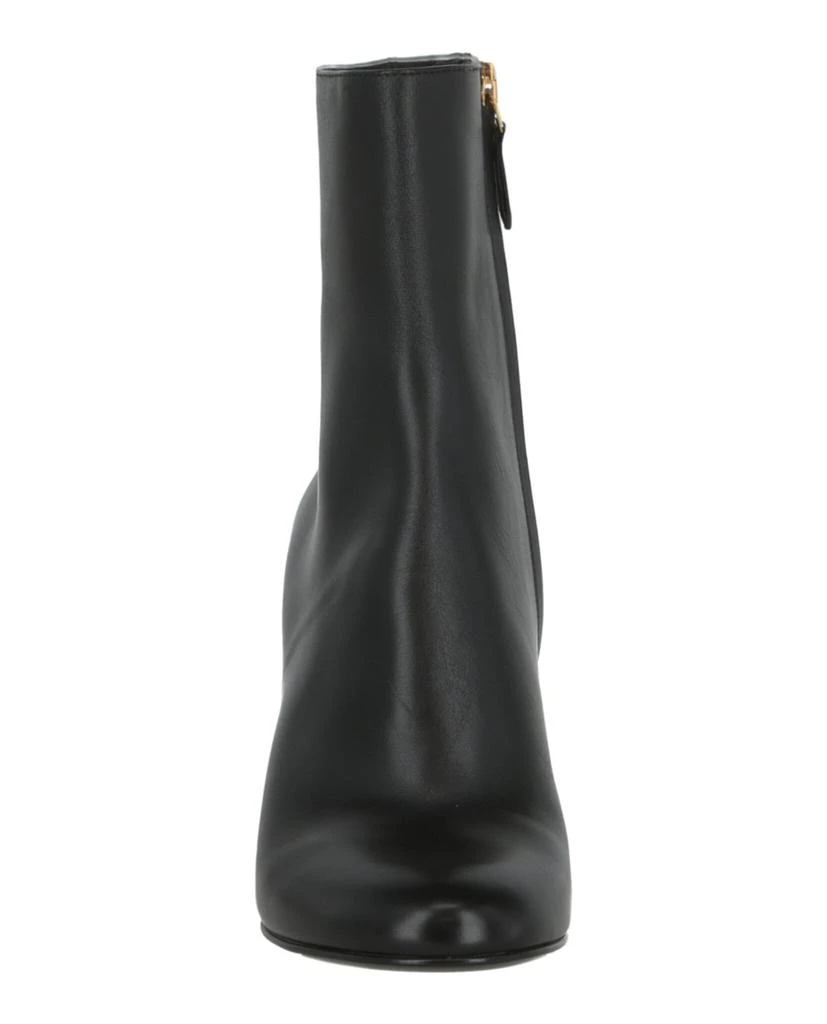 商品Salvatore Ferragamo|Joy Leather Ankle Bootie,价格¥3314,第4张图片详细描述