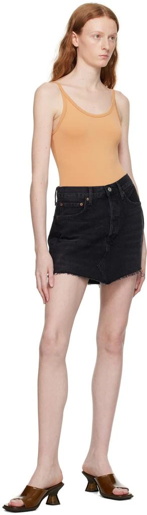 商品AGOLDE|Black Parker Denim Miniskirt,价格¥842,第4张图片详细描述