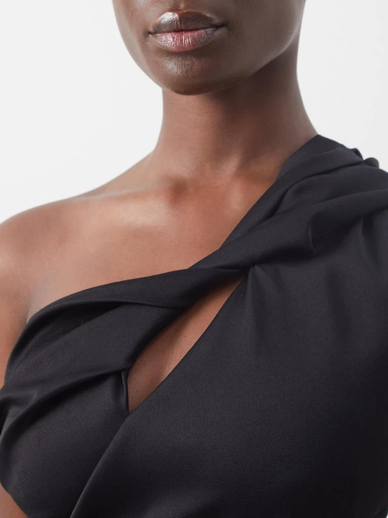 商品Givenchy|Twist-front cutout crepe gown,价格¥10552,第4张图片详细描述