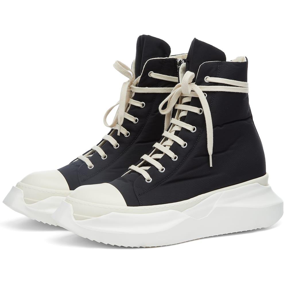 Rick Owens]Rick Owens DRKSHDW Abstract Hi Sneaker 帆布鞋面