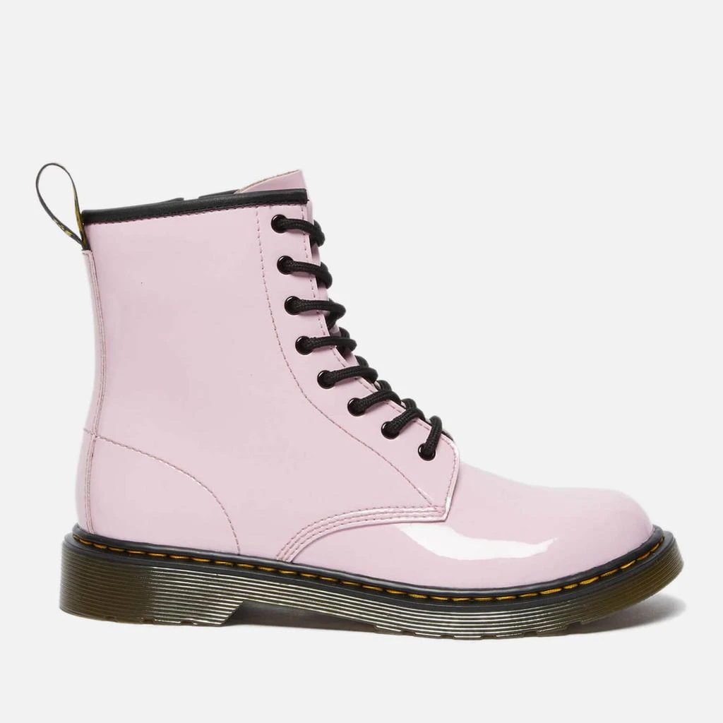 商品Dr. Martens|Dr. Martens Kids' 1460 Patent Lamper Lace Up Boots - Pale Pink,价格¥405,第1张图片