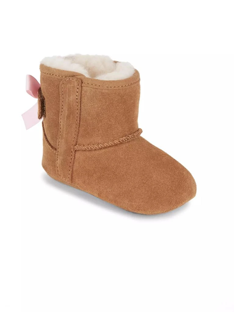 商品UGG|Baby Girl's Jesse Bow II Suede Booties,价格¥411,第1张图片
