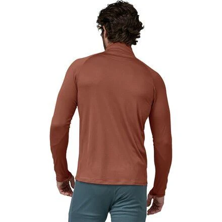 商品Patagonia|Capilene Midweight Zip-Neck Top - Men's,价格¥512,第2张图片详细描述