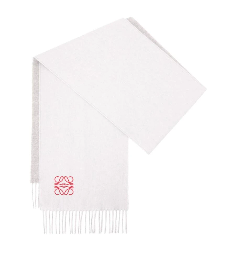 商品Loewe|Wool-Cashmere Anagram Scarf,价格¥2937,第3张图片详细描述