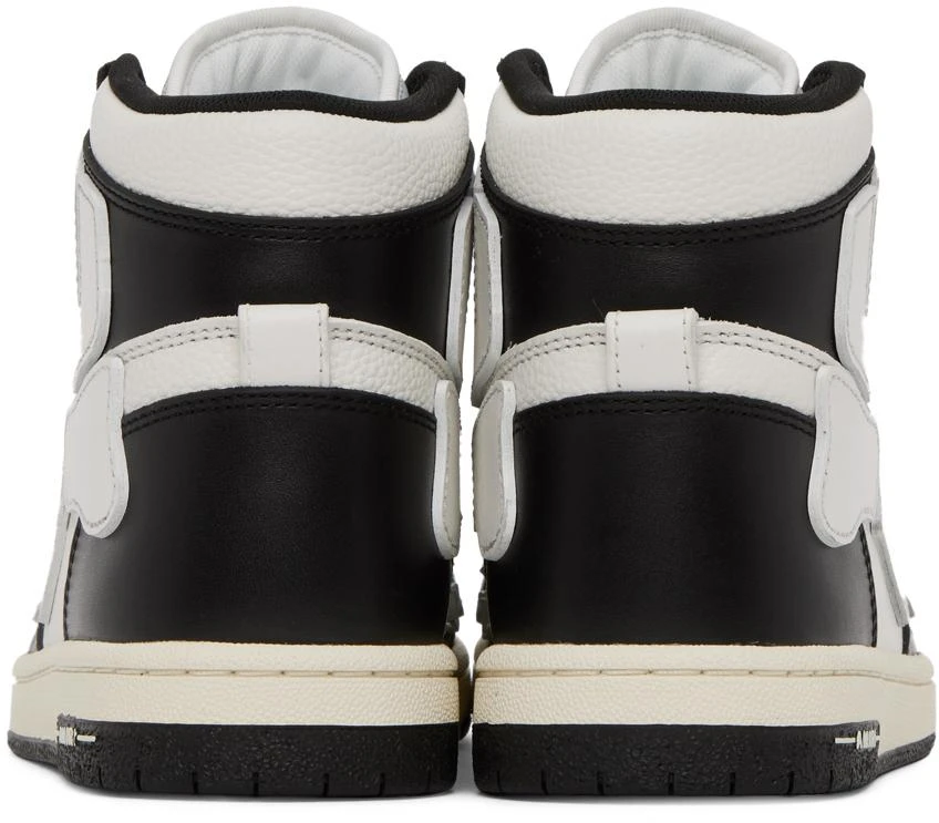 商品AMIRI|Black & White Skel Hi Sneakers,价格¥2019,第2张图片详细描述