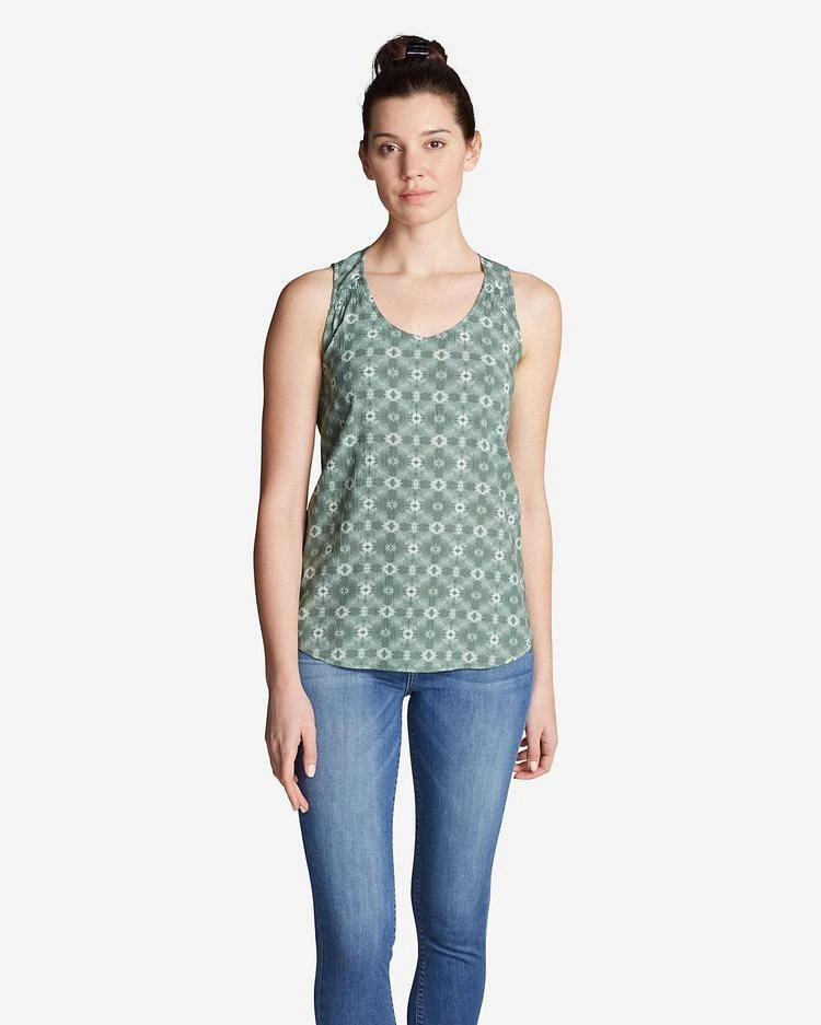 商品Eddie Bauer|Women's Thistle Tank Top - Printed,价格¥261,第4张图片详细描述