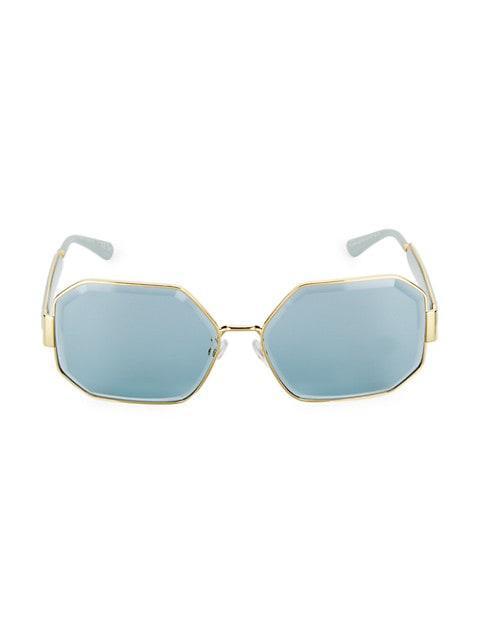 商品Tory Burch|60MM Geometric Sunglasses,价格¥1535,第1张图片