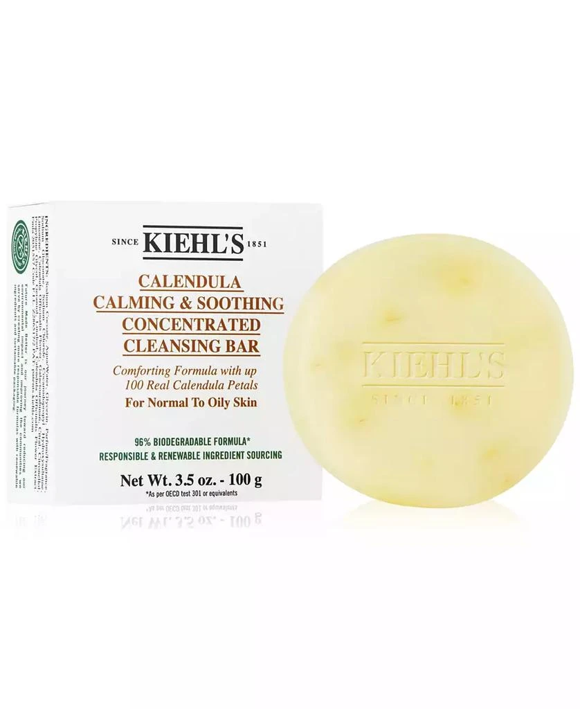 商品Kiehl's|Calendula Calming & Soothing Concentrated Cleansing Bar, 3.5 oz.,价格¥150,第1张图片