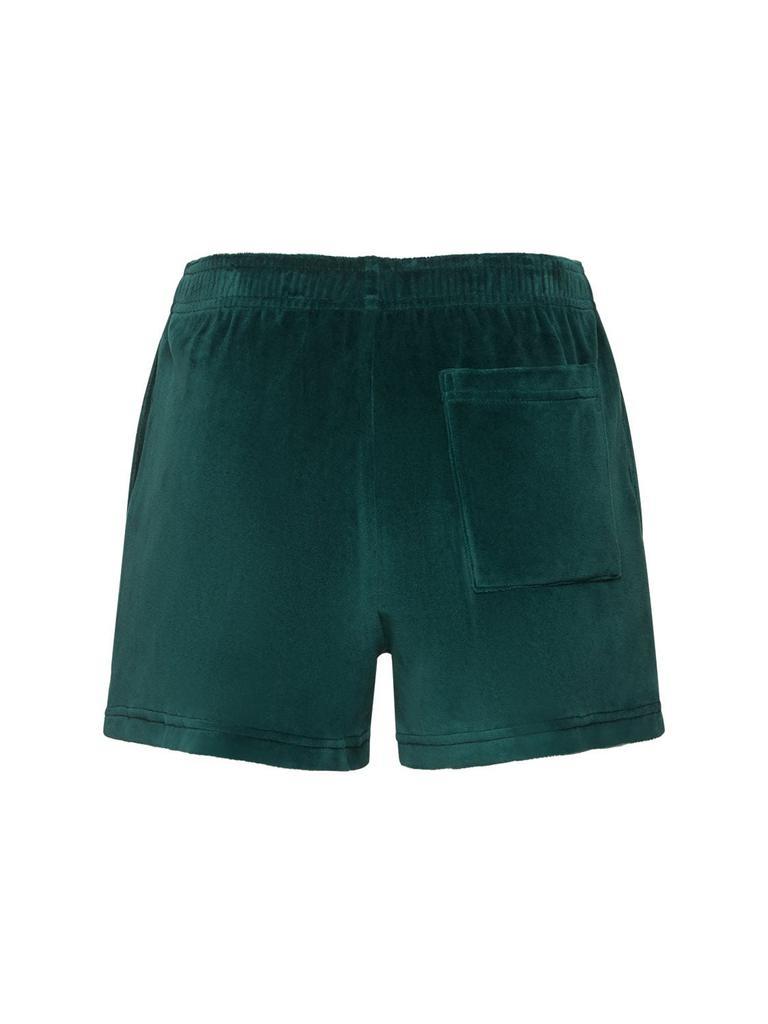 商品Sporty & Rich|Andy Velour Disco Shorts,价格¥1026,第6张图片详细描述