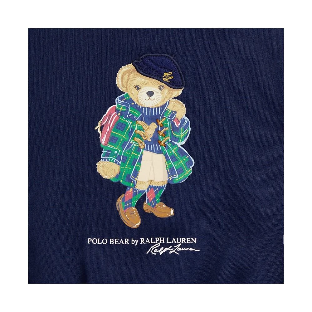 商品Ralph Lauren|Toddler and Little Girls Polo Bear Fleece Dress,价格¥447,第3张图片详细描述