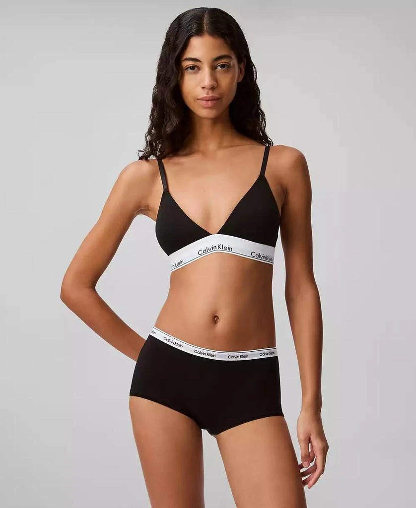 商品Calvin Klein|女款 中腰平角内裤 QD5195,价格¥77,第4张图片详细描述