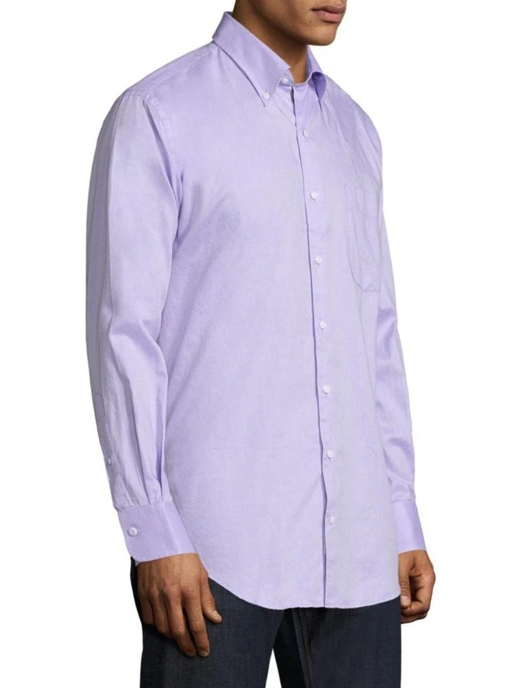 商品Peter Millar|Crown Pinpoint Shirt,价格¥464,第3张图片详细描述