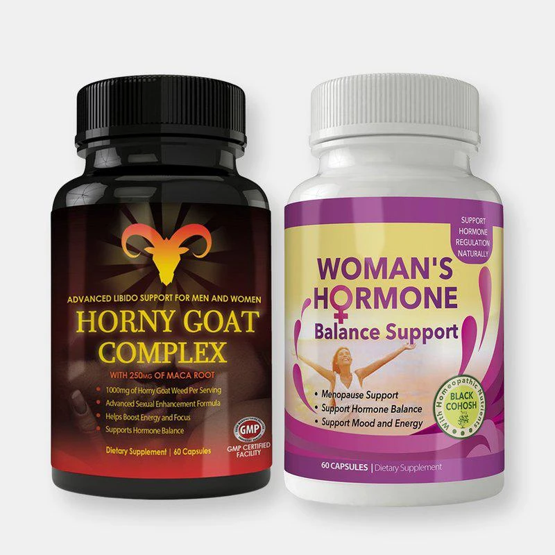 商品Totally Products|Horny Goat Complex and Woman's Hormone Support Combo Pack,价格¥179,第1张图片