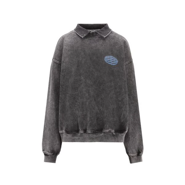 商品Alexander Wang|Sweatshirt effet jean,价格¥3381,第1张图片