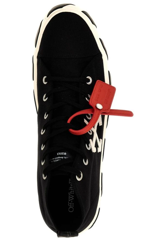 商品Off-White|Off-White Vulcanized Lace-Up Sneakers,价格¥2601,第4张图片详细描述