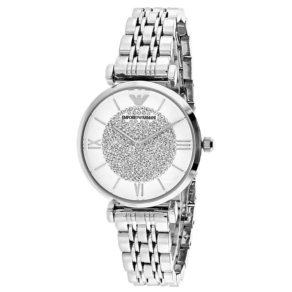 商品Armani|Armani Women's White dial Watch,价格¥1840,第1张图片