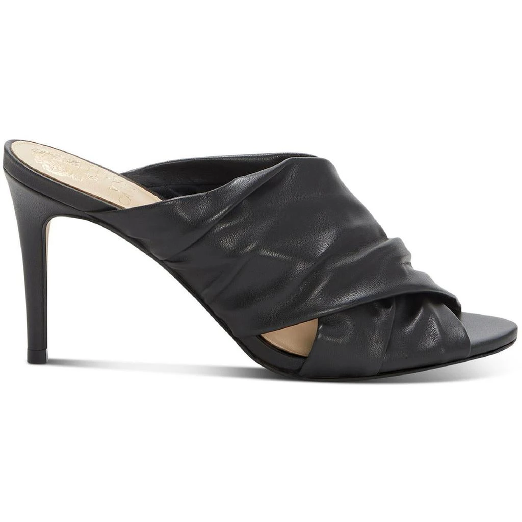 商品Vince Camuto|Vince Camuto Womens Clarstie Leather Slip On Mules,价格¥137,第3张图片详细描述