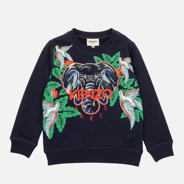 商品Kenzo|KENZO Boys' Elephant Cotton-Jersey Sweatshirt,价格¥600,第1张图片详细描述