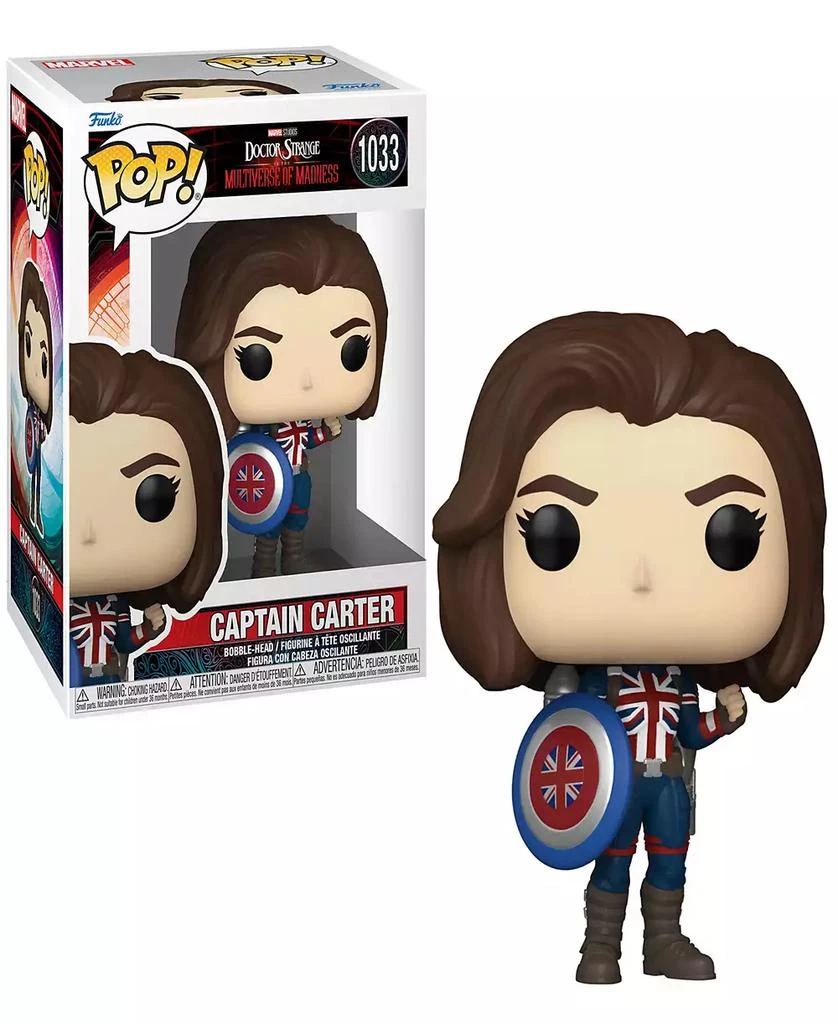 Pop Marvel Movies Doctor Strange in the Multiverse of Madness America Chavez in Cloak Sinister Strange Dead Strange Captain Carter 4 Figure Collectors Set 商品