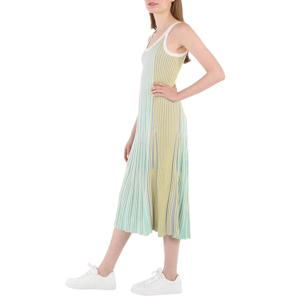 商品Kenzo|Multicolor Pleated Scoop-Neck Midi Dress,价格¥1250,第3张图片详细描述