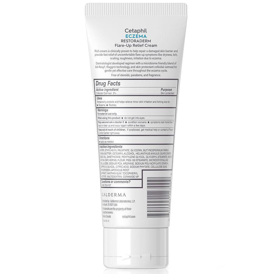 商品Cetaphil|Restoraderm Eczema Flare Up Relief Cream 6 oz Tube,价格¥186,第4张图片详细描述