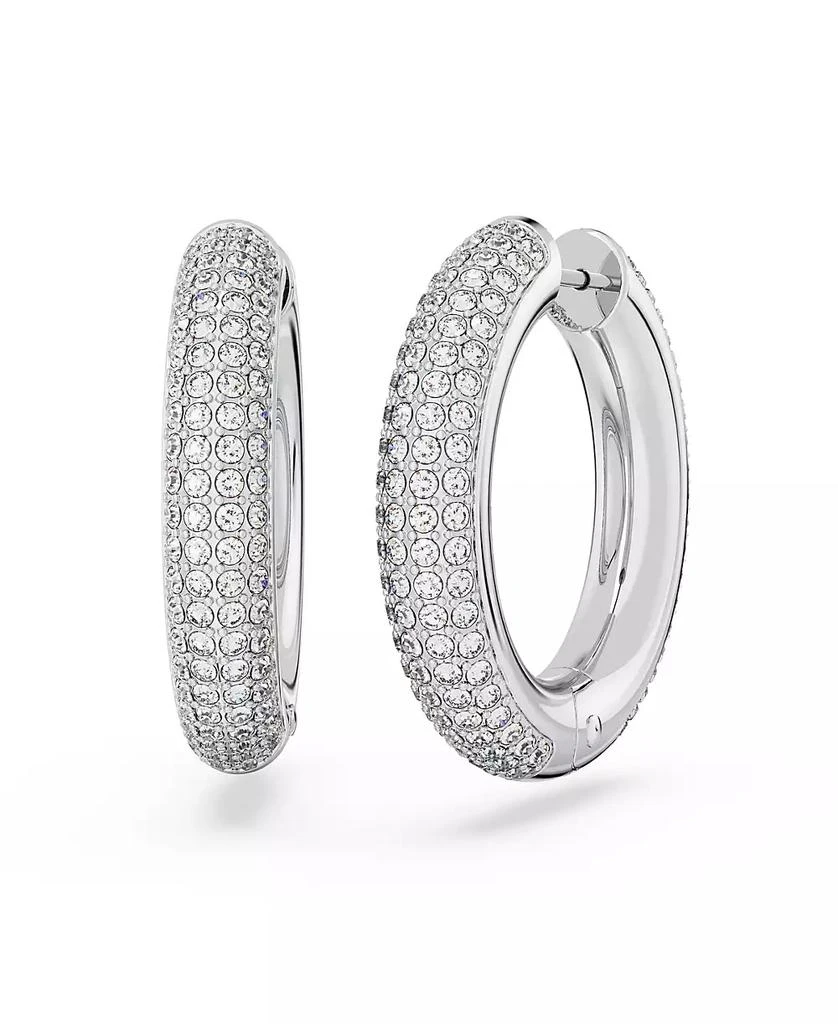 商品Swarovski|Crystal Pave Dextera Hoop Earrings,价格¥990,第2张图片详细描述