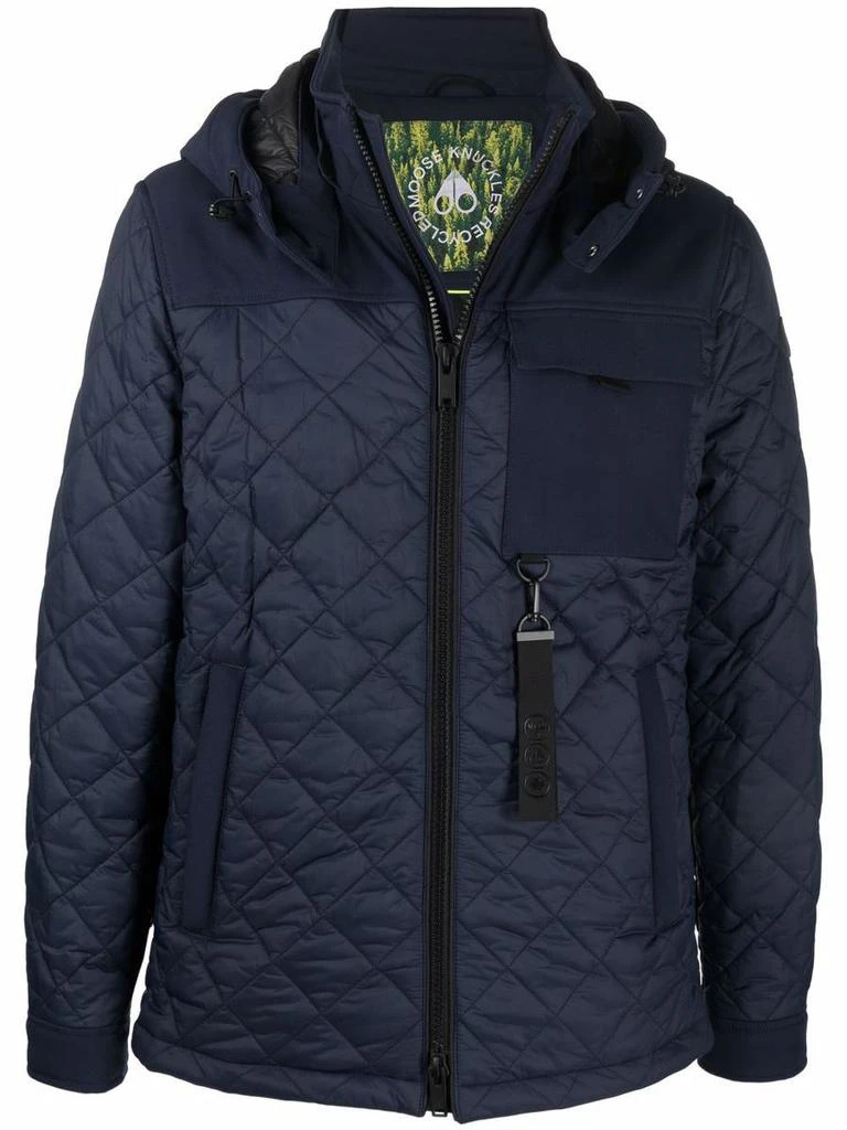 商品Moose Knuckles|MOOSE KNUCKLES Out Bank Padded Jacket,价格¥4281,第1张图片