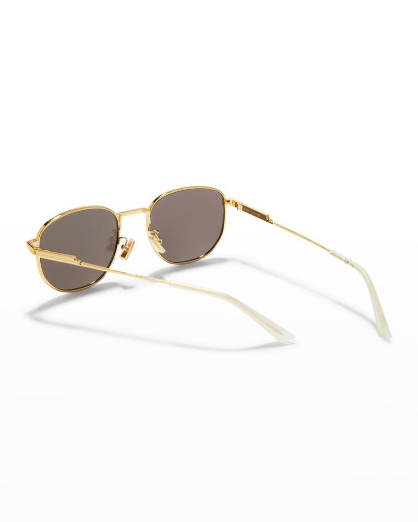 商品Bottega Veneta|Oval Metal Sunglasses,价格¥3083,第4张图片详细描述