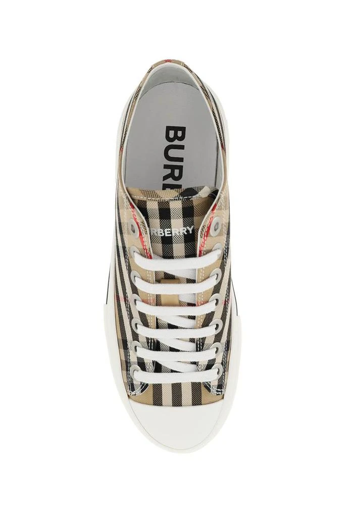 商品Burberry|Burberry vintage check low sneakers,价格¥4110,第2张图片详细描述