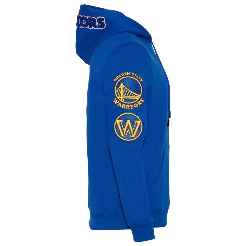 Pro Standard Warriors Logo Hoodie - Men's商品第3张图片规格展示