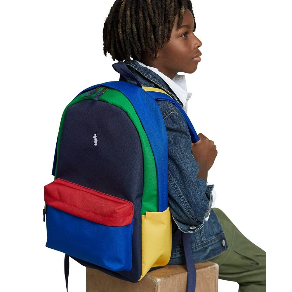 商品Ralph Lauren|Boys And Girls Color Backpack,价格¥502,第3张图片详细描述