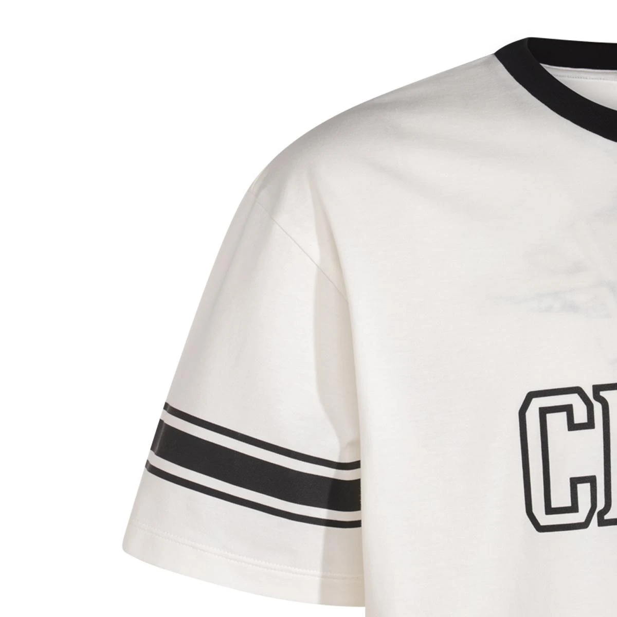 商品Celine|Celine 男士T恤 RX02N671Q01QF 白色,价格¥5393,第5张图片详细描述