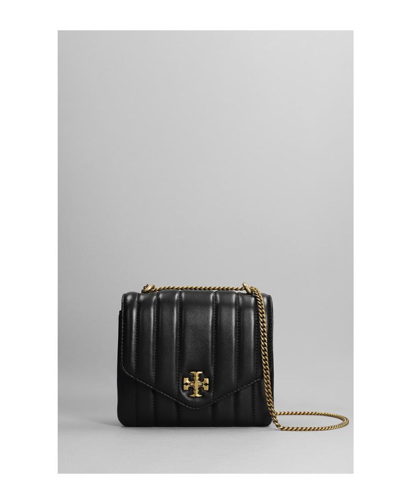 商品Tory Burch|Kira Square  Shoulder Bag In Black Leather,价格¥3946,第1张图片