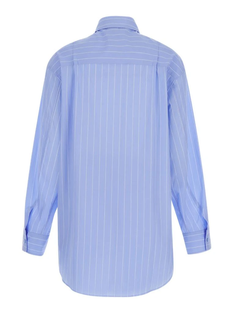 商品The Andamane|Light Blue Striped Set In Cotton Woman,价格¥2499,第2张图片详细描述