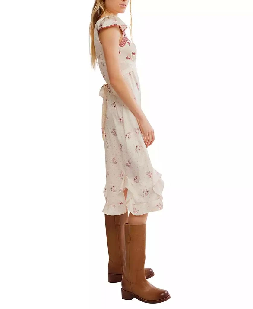 商品Free People|Women's Haven Floral Print Midi Slip Dress,价格¥1457,第4张图片详细描述