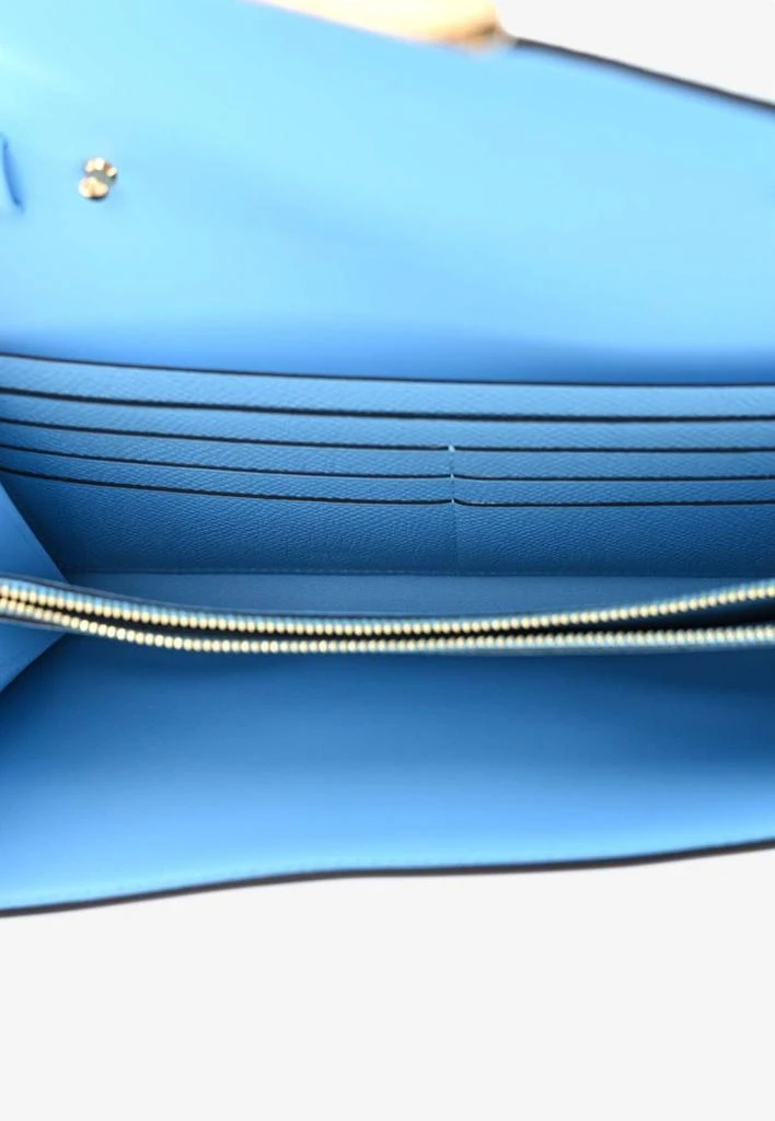商品Hermes|Constance To Go Wallet in Celeste Epsom with Gold Hardware,价格¥89485,第5张图片详细描述