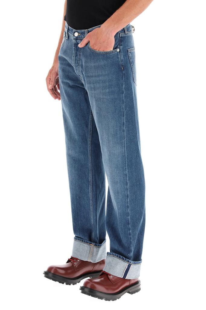Alexander mcqueen jeans with decorative selvedge商品第4张图片规格展示
